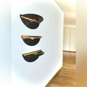 Vinyl record shelves (3-pack)